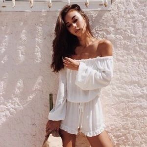 Brandy Melville off the shoulder romper